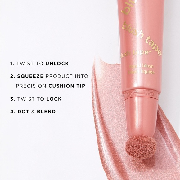 Tarte blush tape liquid blush, pink, 12 mL / 0.4 fl. oz. - Picture 3 of 8